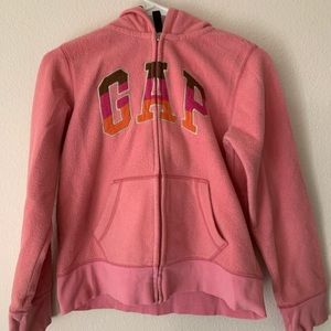 Gap Kids Pink Zip-Up Sweater